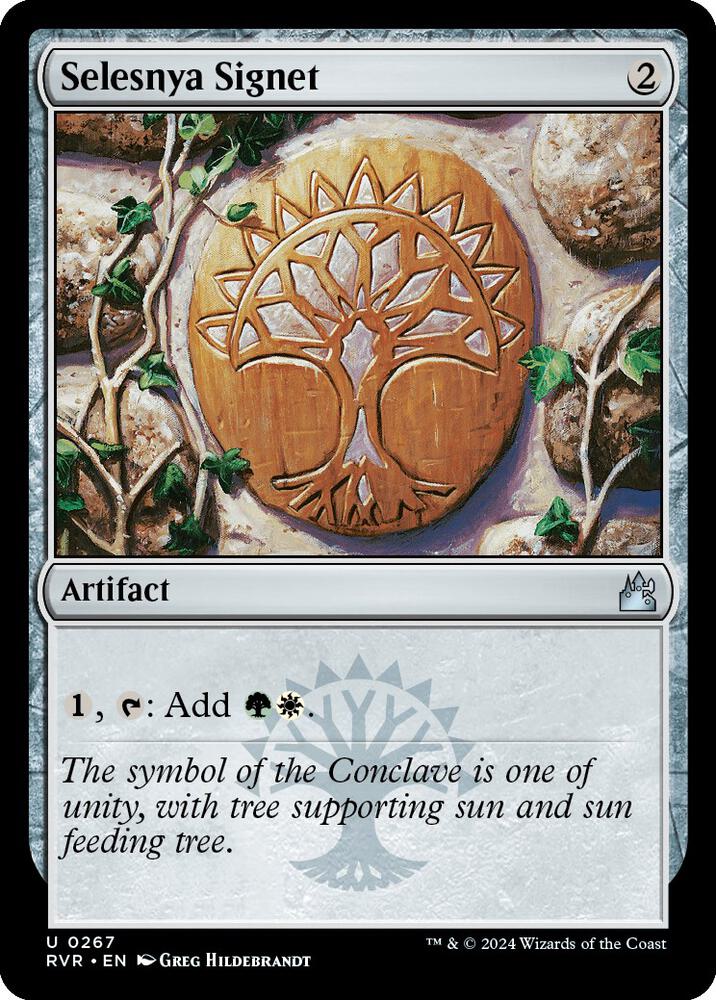 Selesnya Signet #267 Ravnica Remastered
