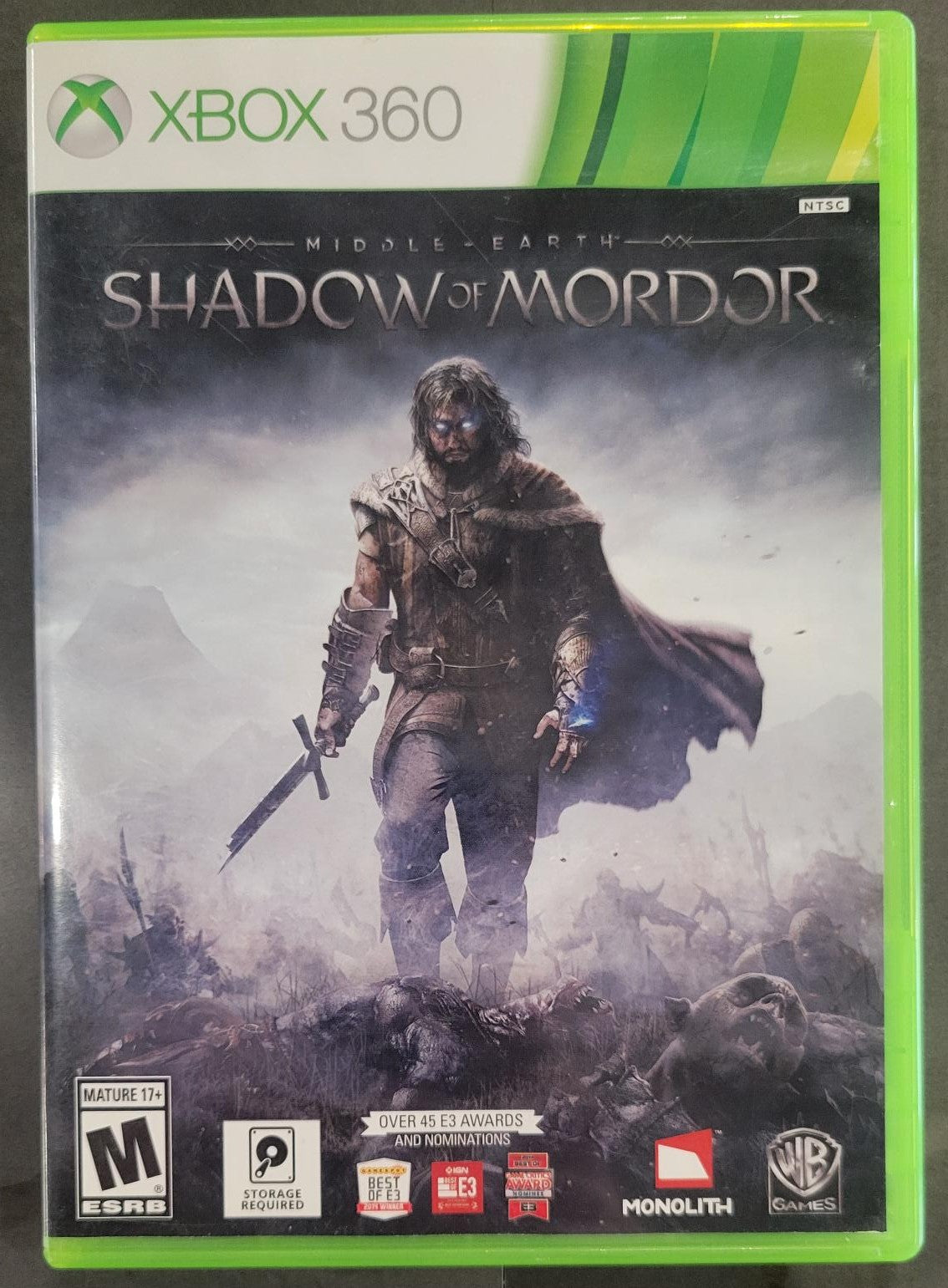 Xbox 360 Middle Earth Shadow of Mordor (Complete)