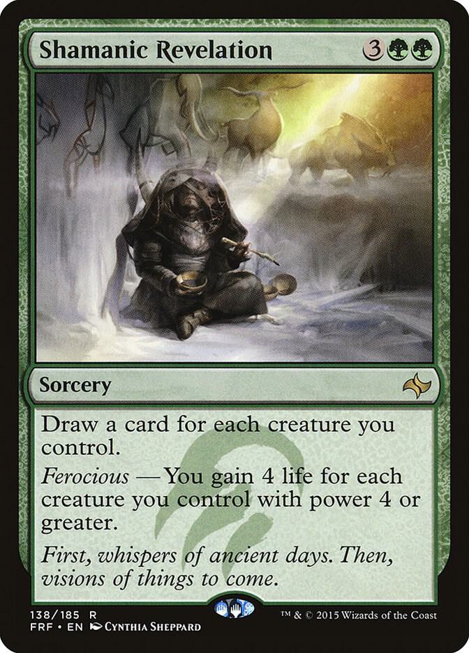Shamanic Revelation #138 FOIL Fate Reforged