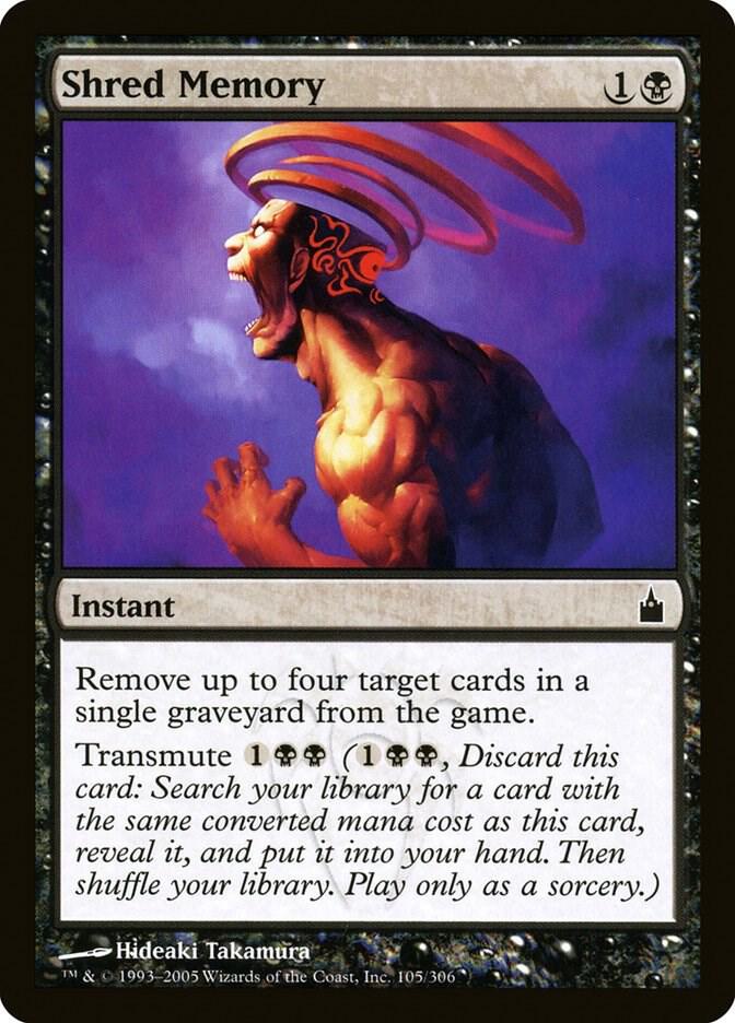 Shred Memory #105 Ravnica: City of Guilds
