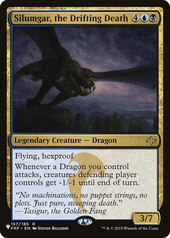 Silumgar, the Drifting Death #157 The List Reprints