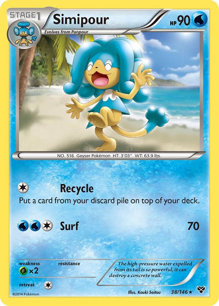 Simipour #38 XY Base Set