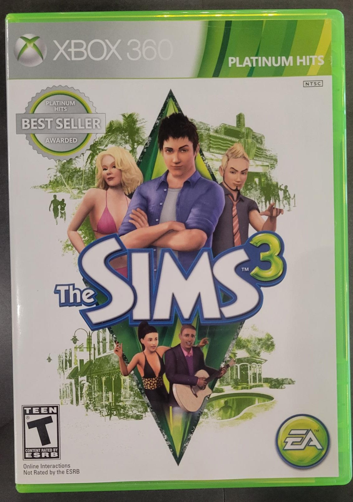 Xbox 360 Sims 3 (Platinum Hits) (Complete)