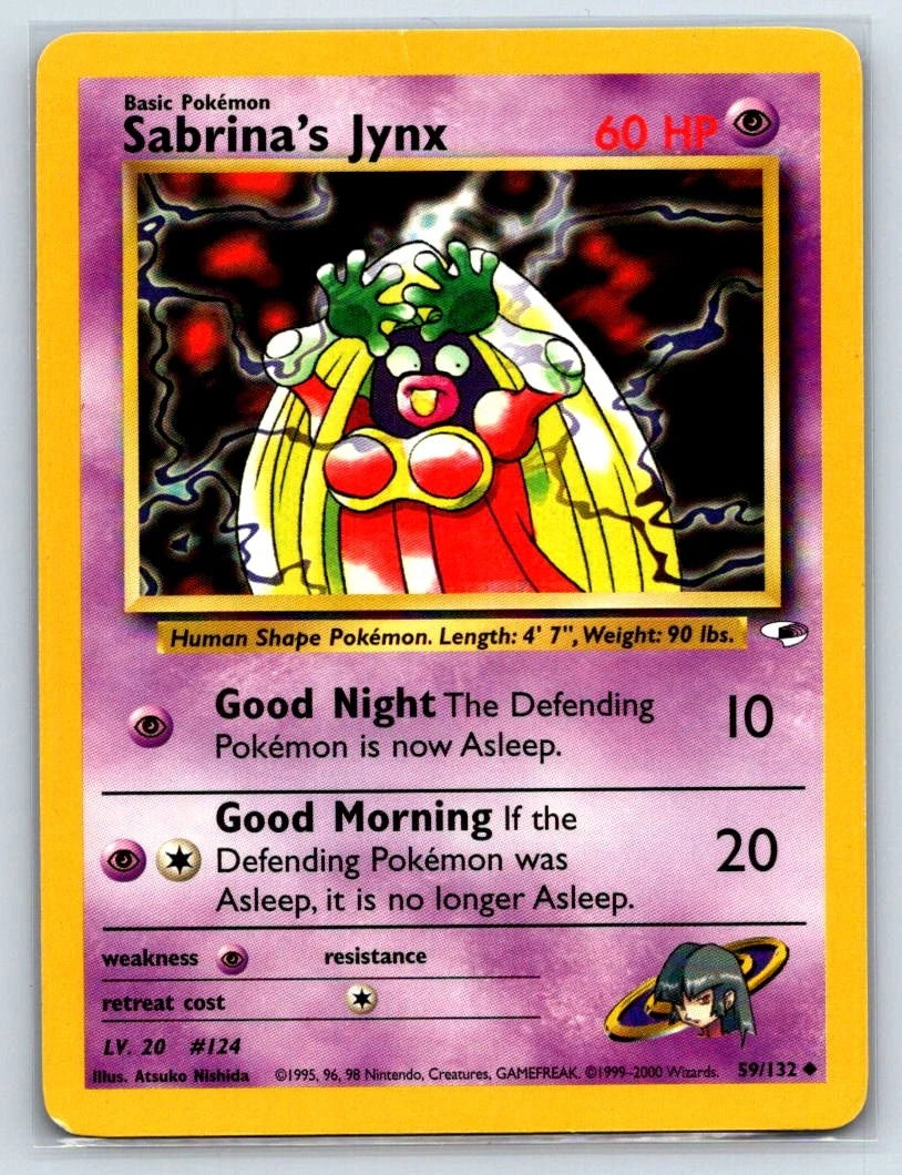 Sabrina's Jynx (Unlimited Edition) #59 Gym Heroes