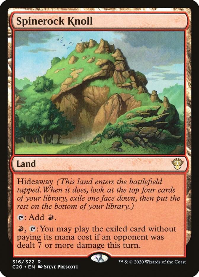 Spinerock Knoll #316 Commander 2020