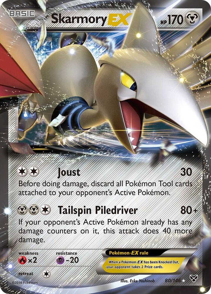 Skarmory EX #80 XY - Base Set