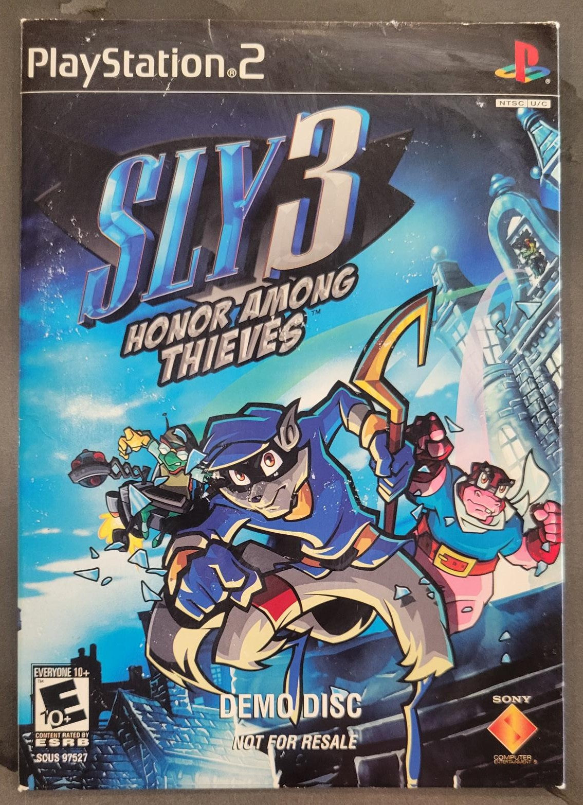 Playstation 2 Sly 3 Honor Among Thieves Demo Disc (Complete)