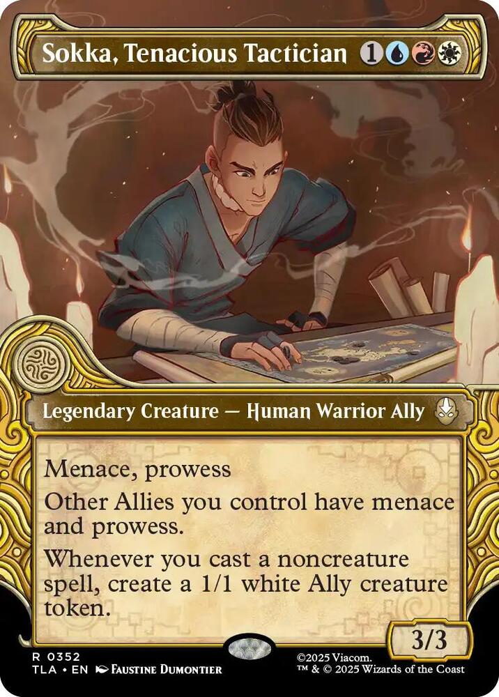 Sokka, Tenacious Tactician (Showcase) #352 Avatar: The Last Airbender