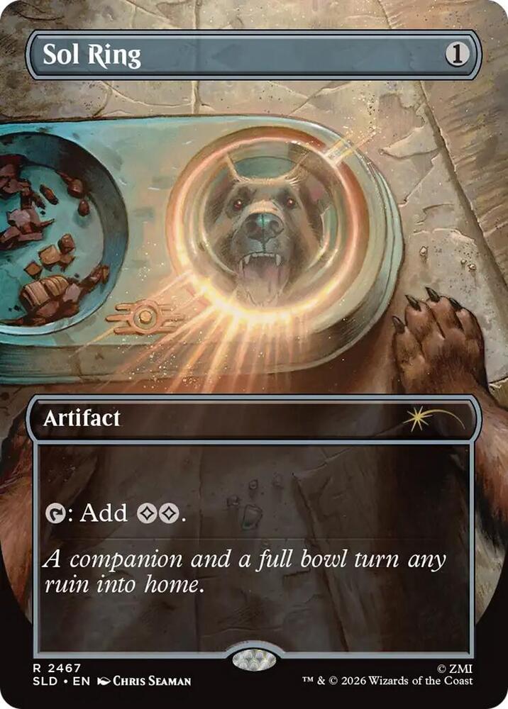 Sol Ring #2467 FOIL Secret Lair Drop Series