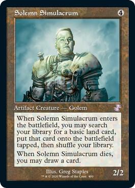 Solemn Simulacrum #400 Time Spiral Remastered