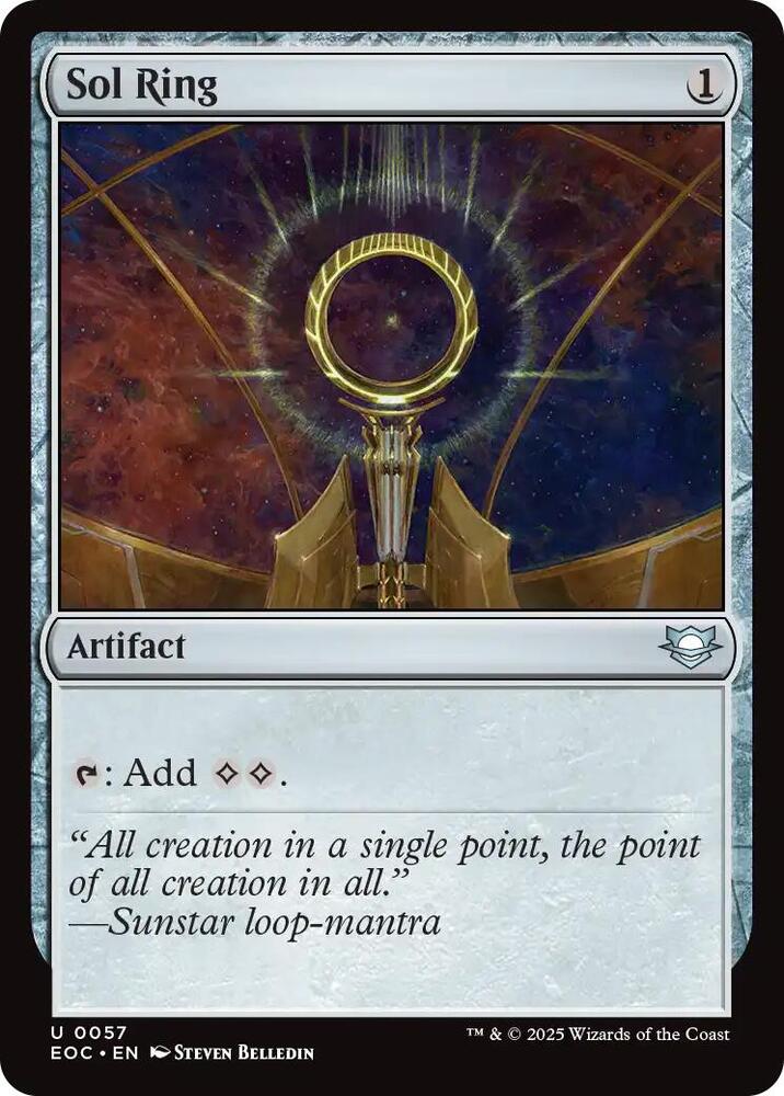 Sol Ring #57 Commander: Edge of Eternities
