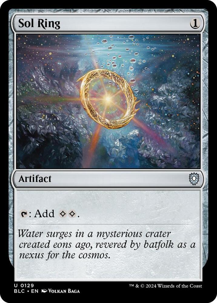 Sol Ring #129 Commander: Bloomburrow
