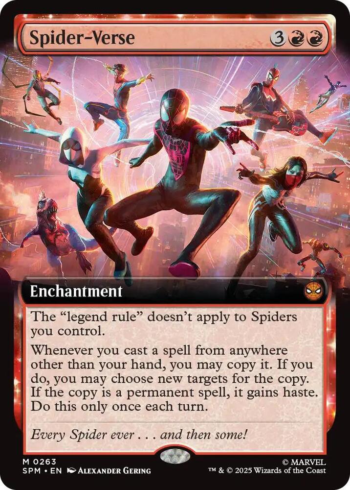 Spider-Verse (Extended Art) #263 FOIL Marvel's Spider-Man