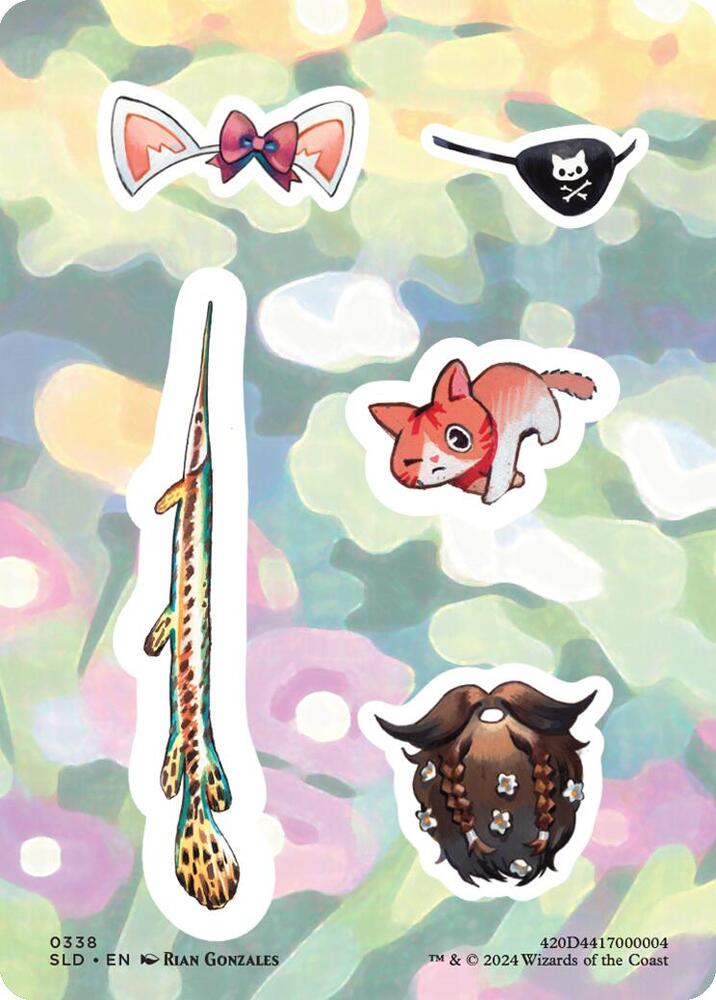 Sticker Sheet #338 Secret Lair Drop Series