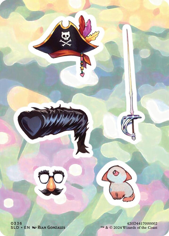 Sticker Sheet #336 Secret Lair Drop Series