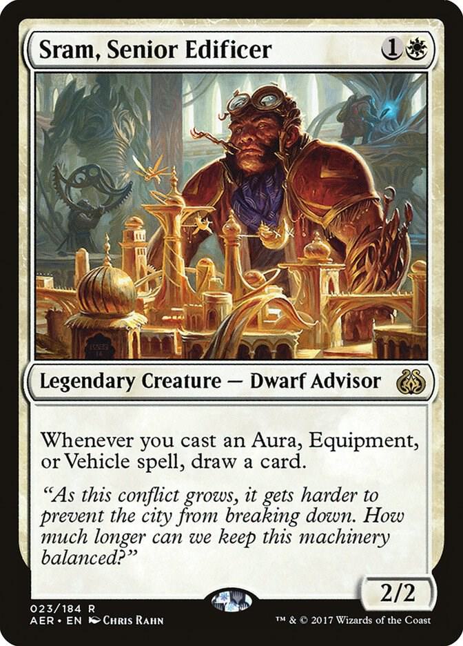 Sram, Senior Edificer #23 FOIL Aether Revolt