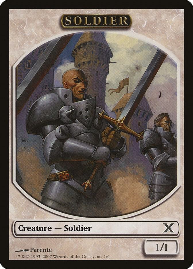 Soldier Token #1 10th Edition