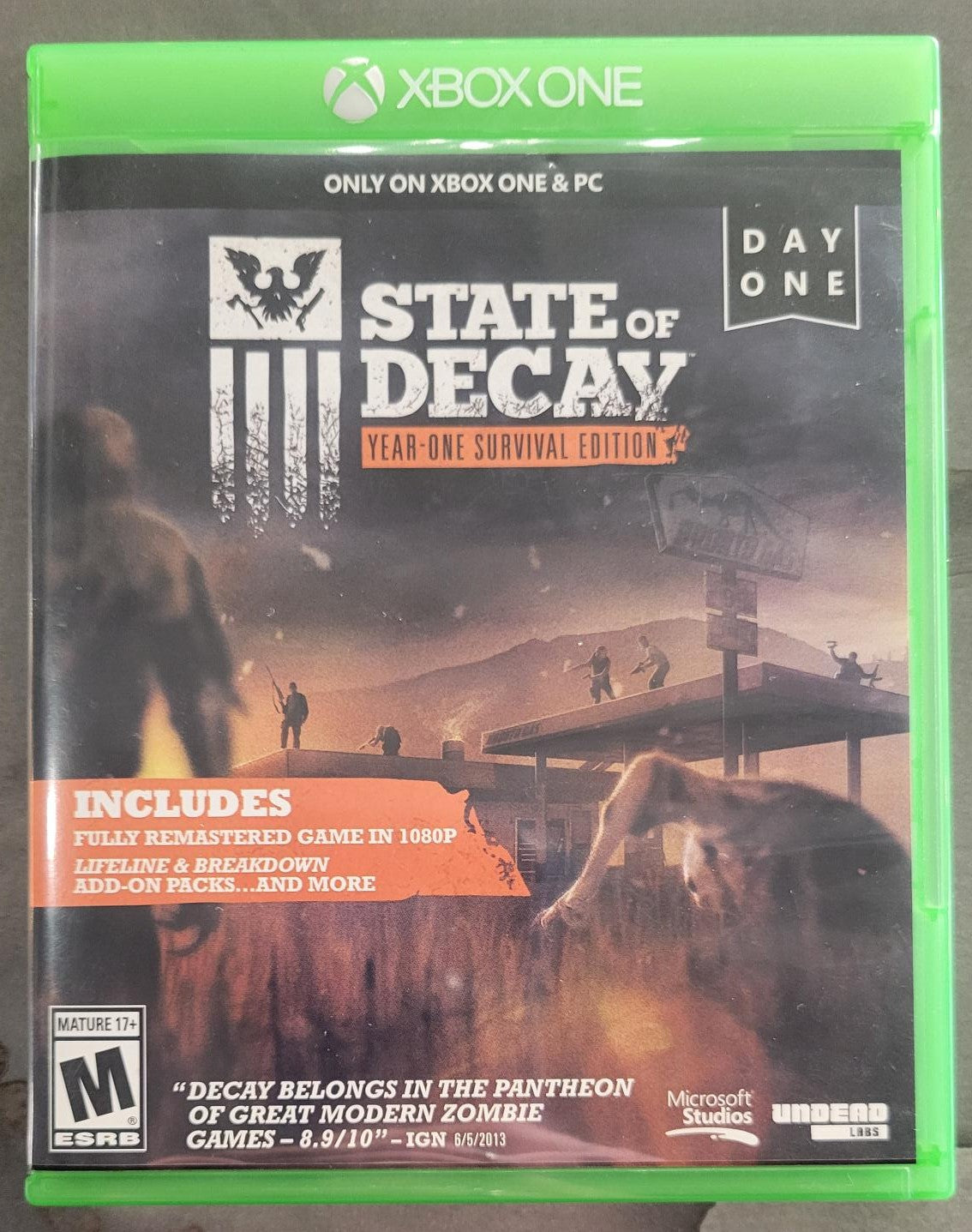Xbox One State of Decay Year-One Survival Edition (Complete)