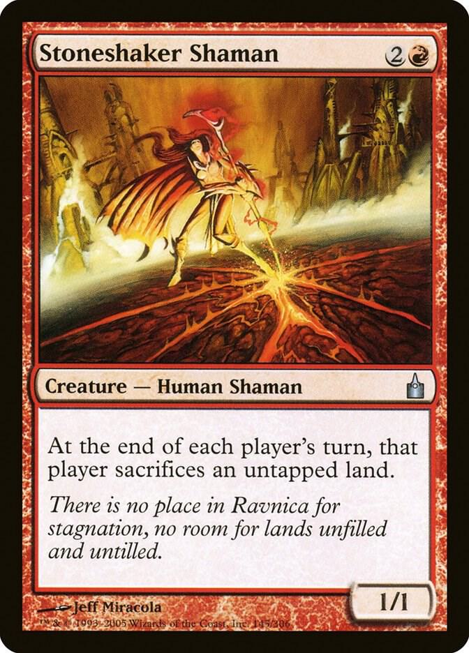 Stoneshaker Shaman #145 Ravnica: City of Guilds