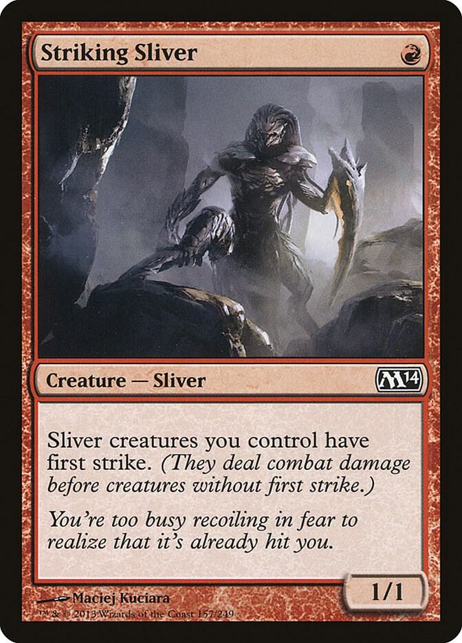 Striking Sliver #157 Magic 2014
