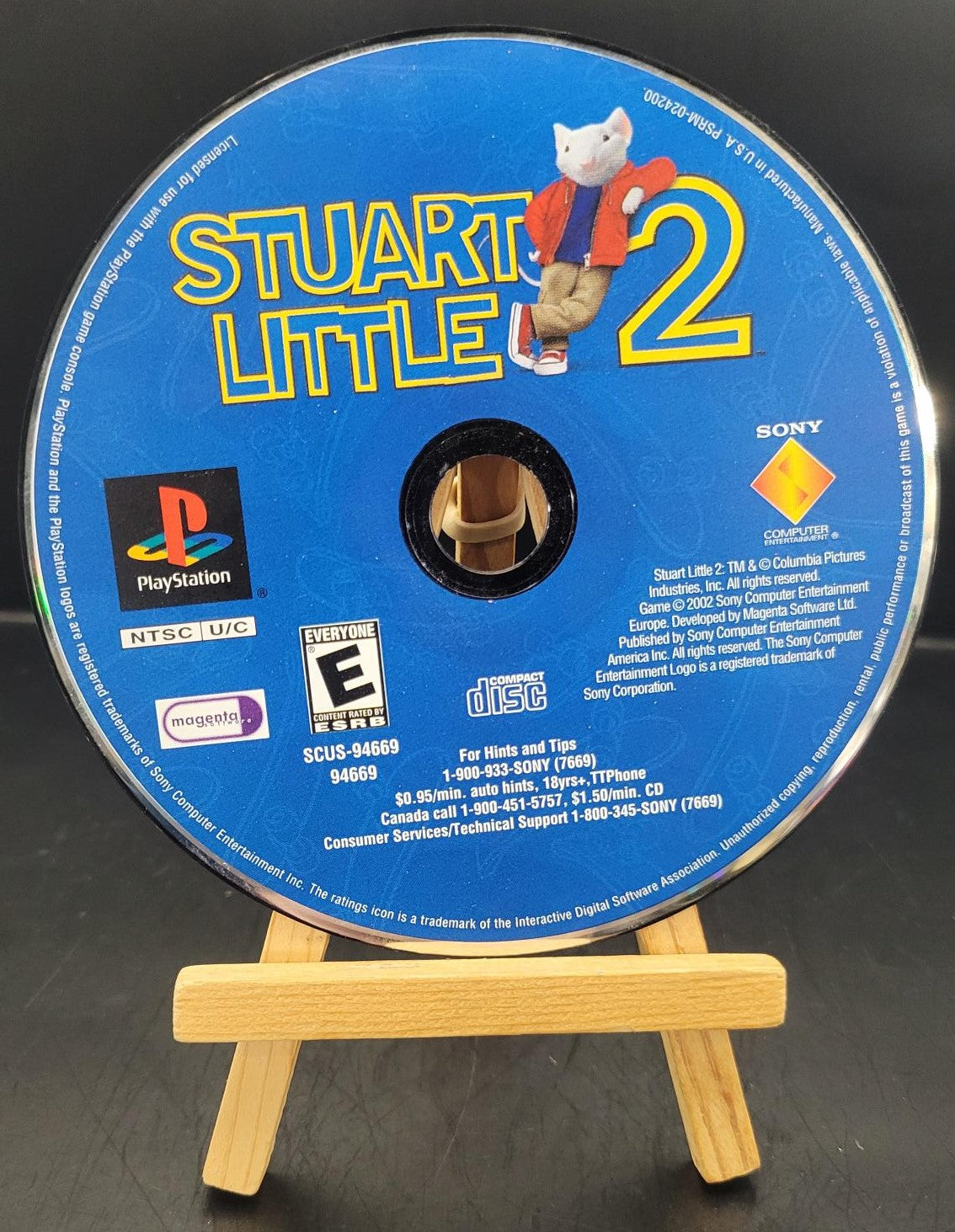 Playstation 1 Stuart Little 2 (Disc Only)