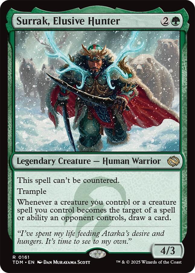 Surrak, Elusive Hunter #161 Tarkir: Dragonstorm