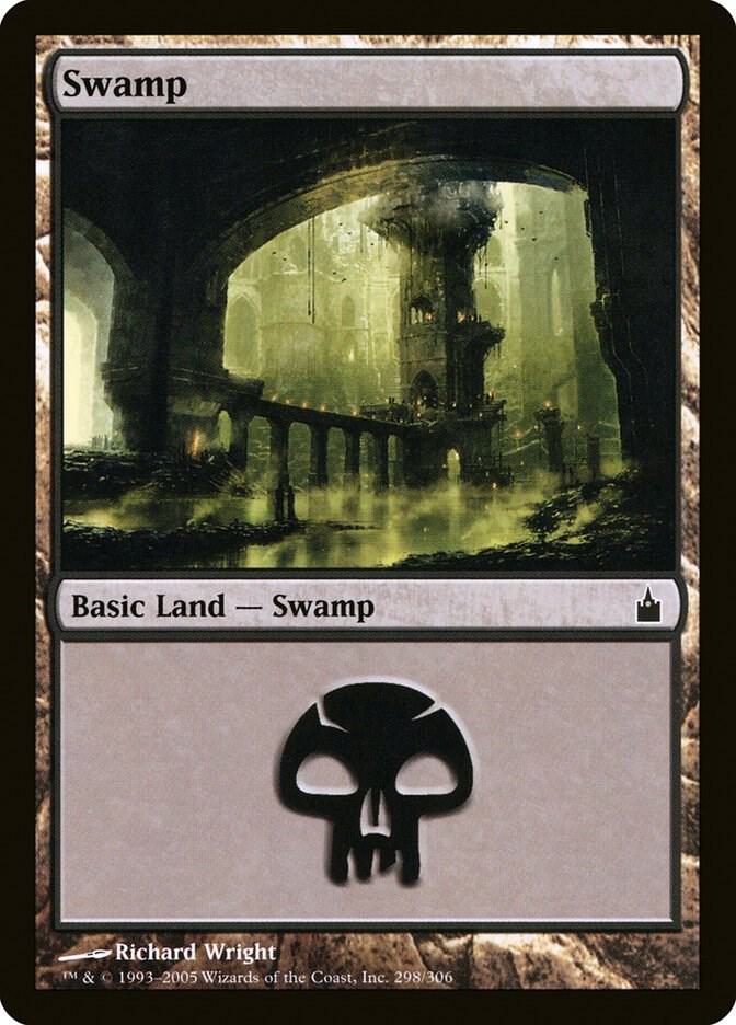 Swamp #298 FOIL Ravnica: City of Guilds
