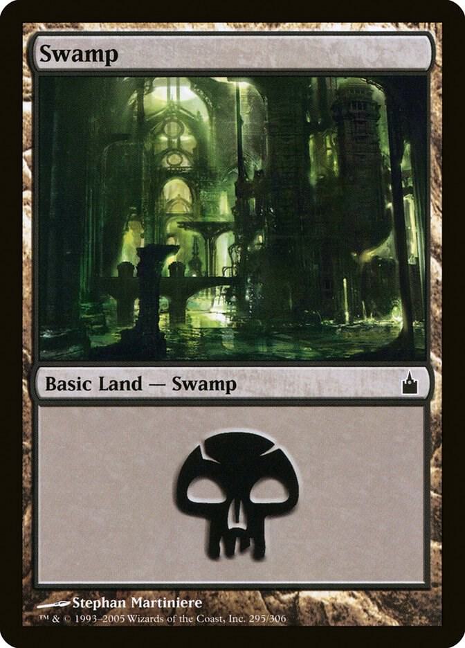 Swamp #295 FOIL Ravnica: City of Guilds