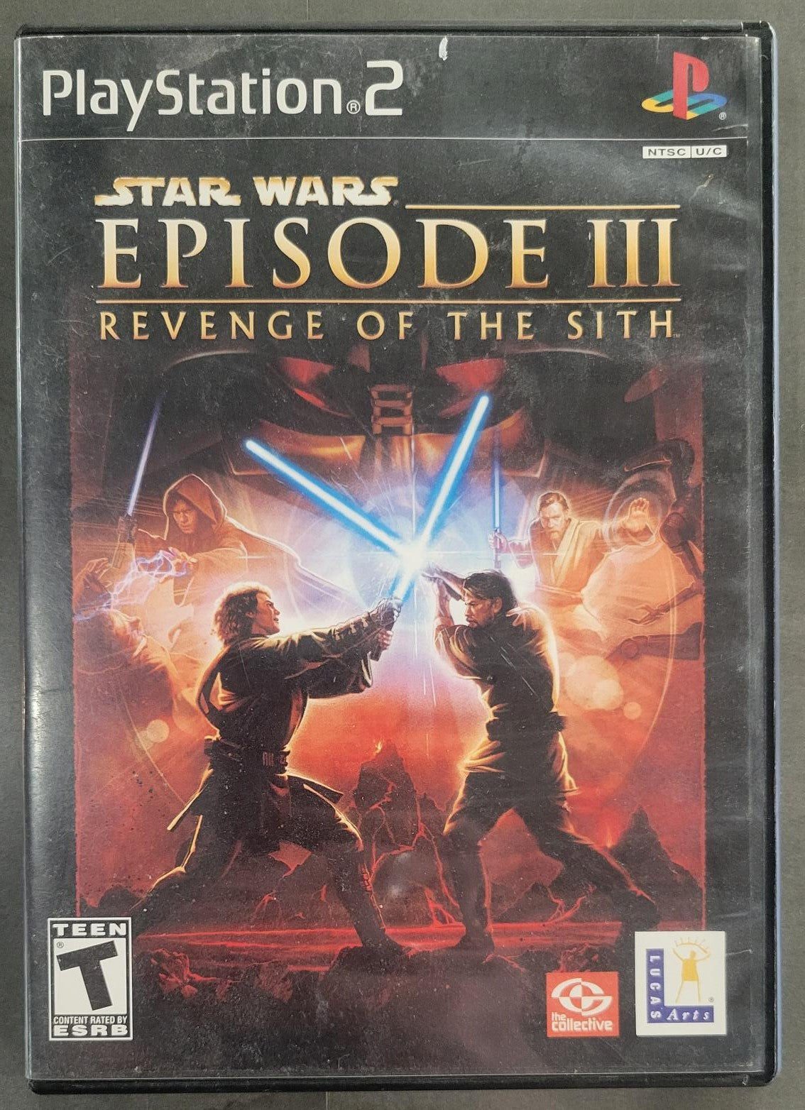 Playstation 2 Star Wars Episode III Revenge of the Sith (No instructions)