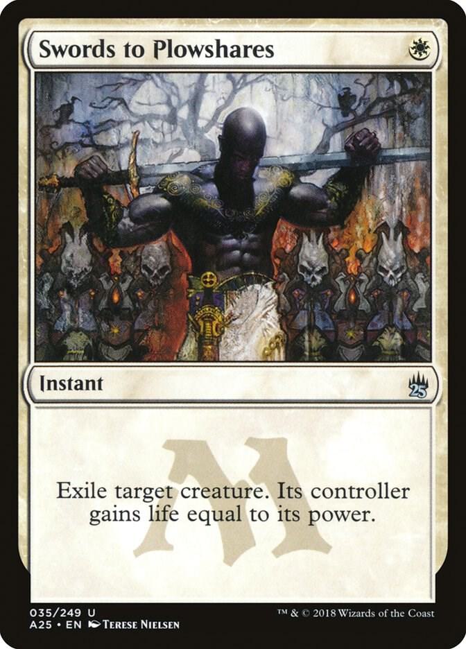Swords to Plowshares #35 FOIL Masters 25