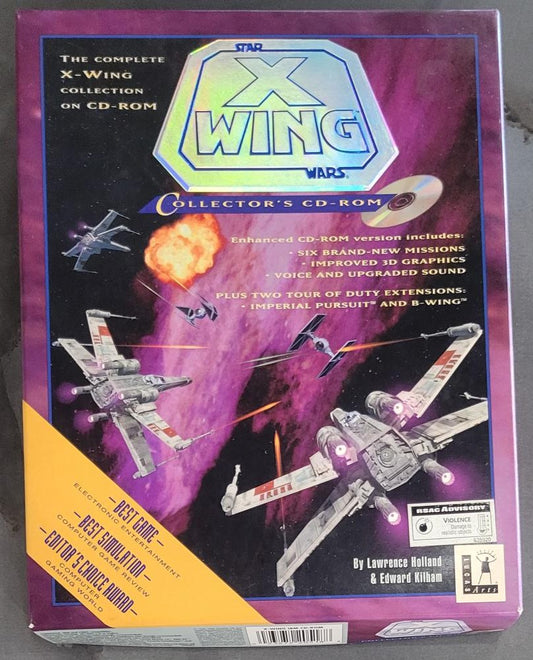 PC Star Wars X-Wing Collector's CD-ROM (Complete)