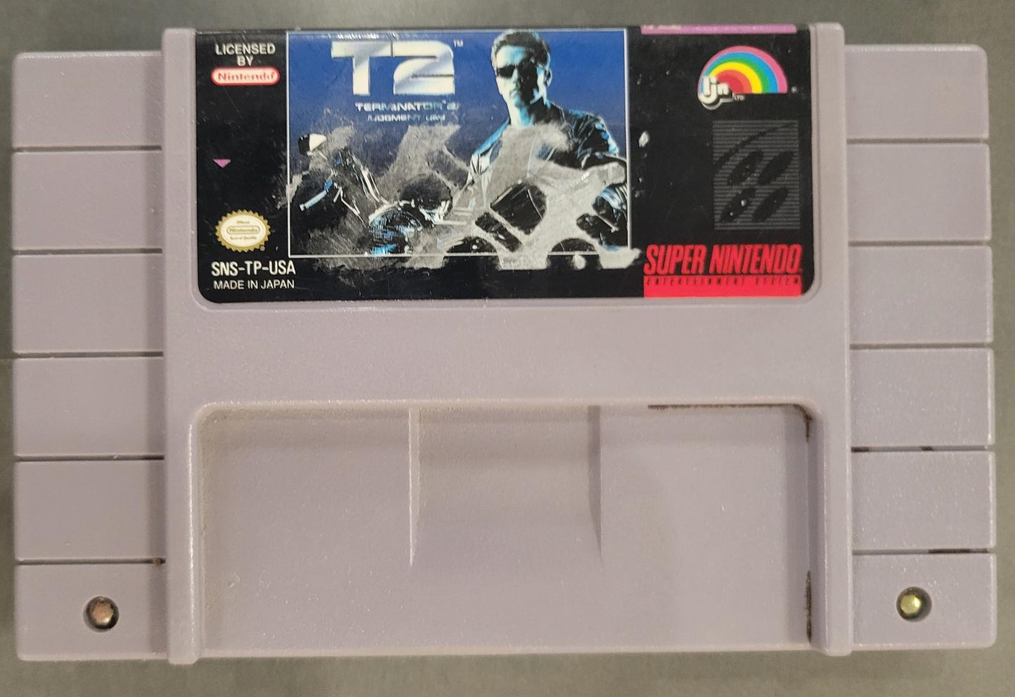SNES Terminator 2 Judgment Day (Label Damage)