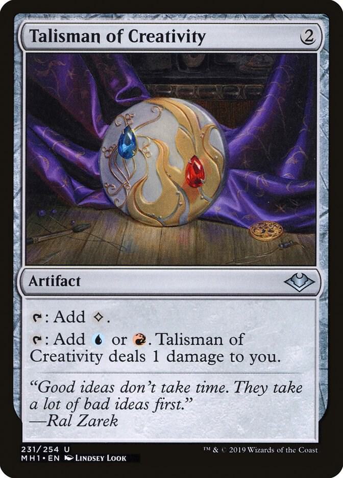 Talisman of Creativity #231 FOIL Modern Horizons