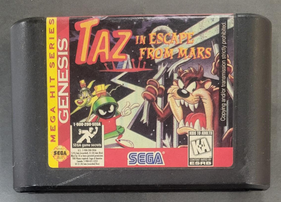 Genesis Taz in Escape from Mars