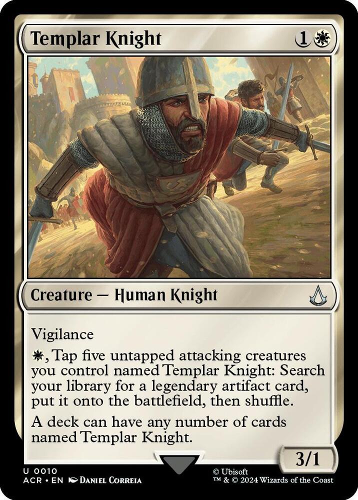 Templar Knight #10 Universes Beyond: Assassin's Creed