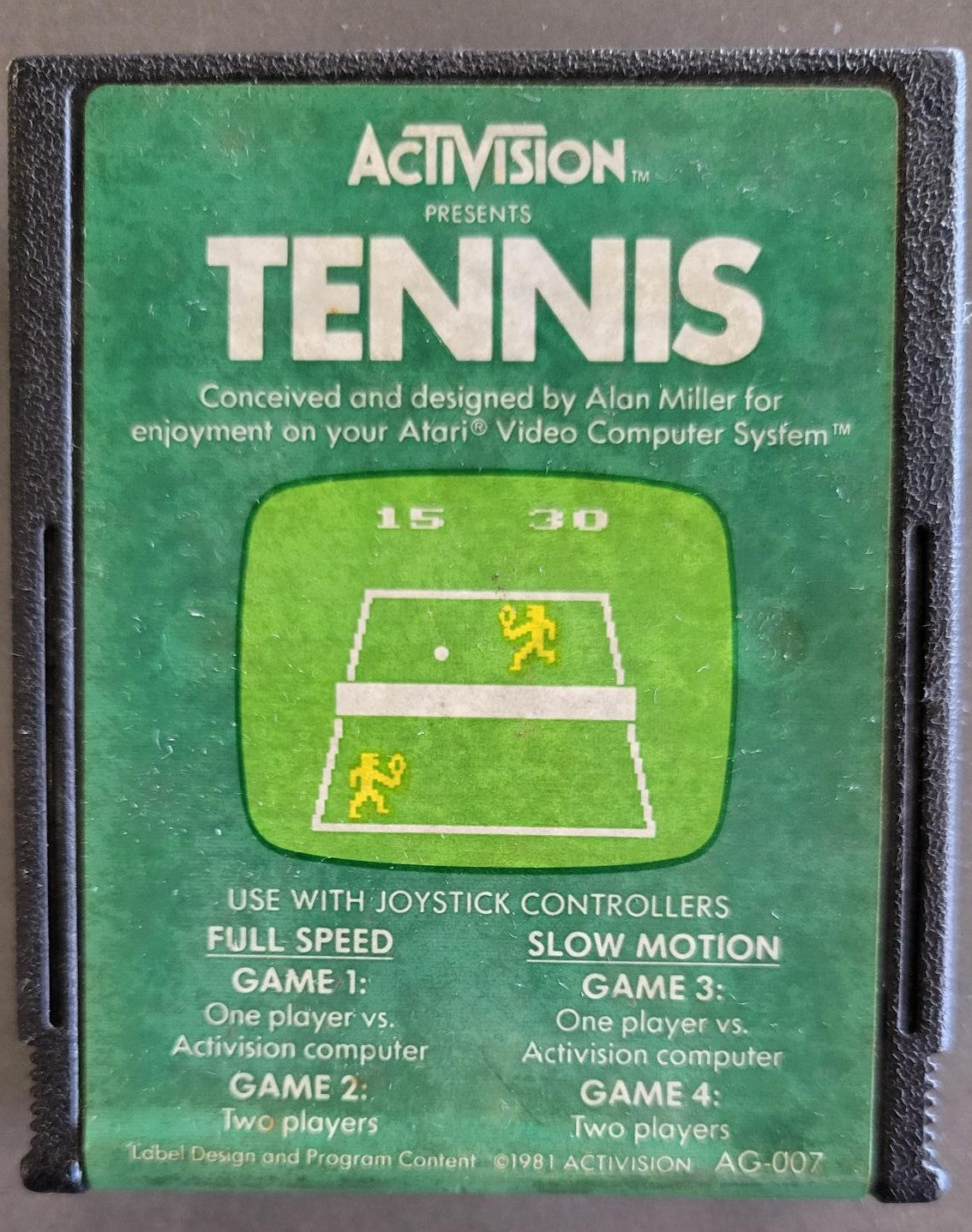 Atari 2600 Tennis