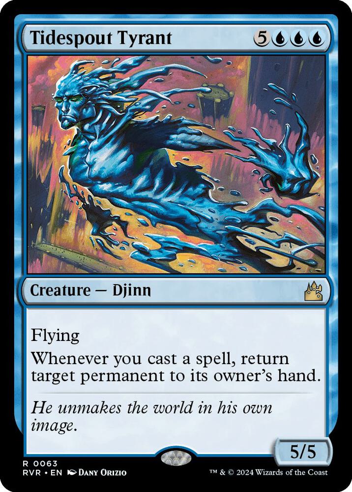 Tidespout Tyrant #63 Ravnica Remastered