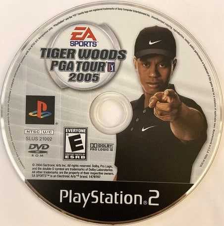 PS2 Tiger Woods PGA Tour 2005 (Disc Only)