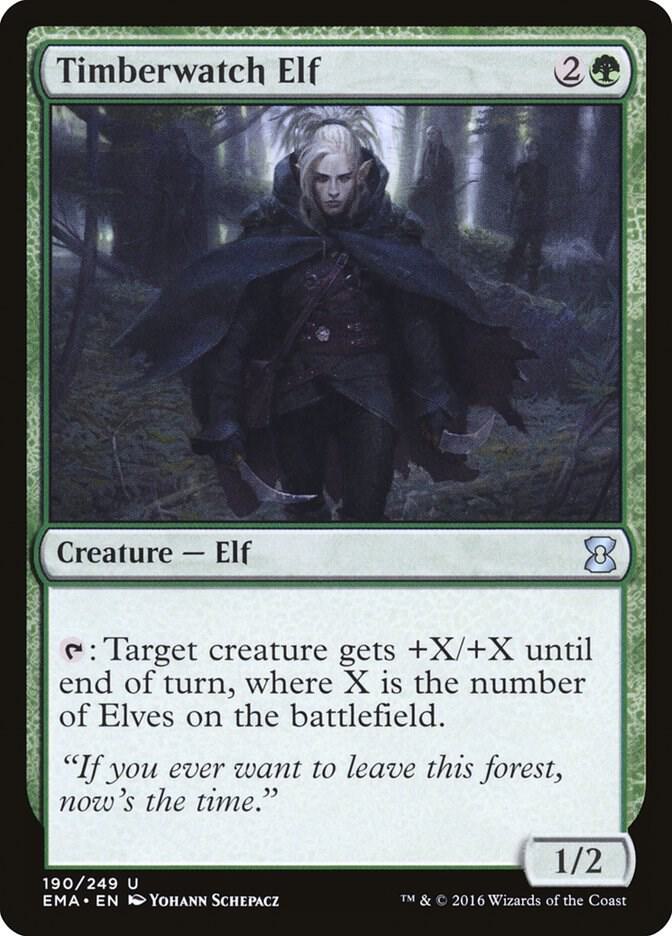 Timberwatch Elf #190 FOIL Eternal Masters