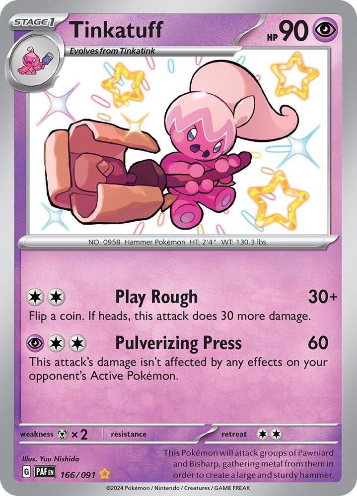 Tinkatuff #166 SV: Paldean Fates