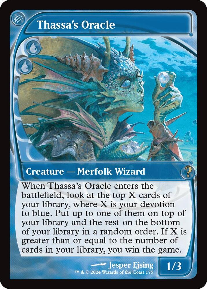 Thassa's Oracle (Future Sight) #175 Mystery Booster 2