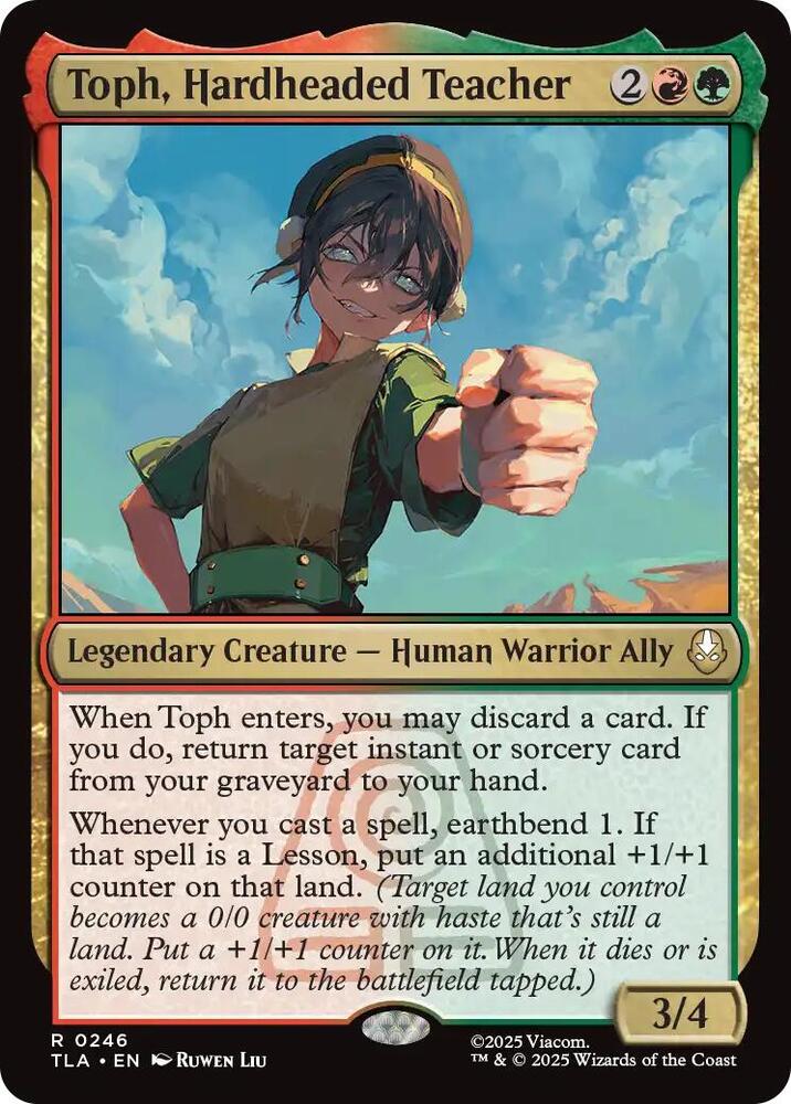 Toph, Hardheaded Teacher #246 Avatar: The Last Airbender