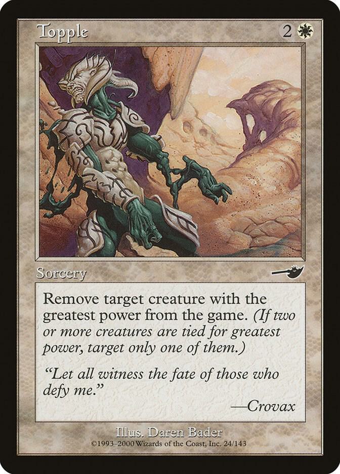 Topple #24 FOIL Nemesis