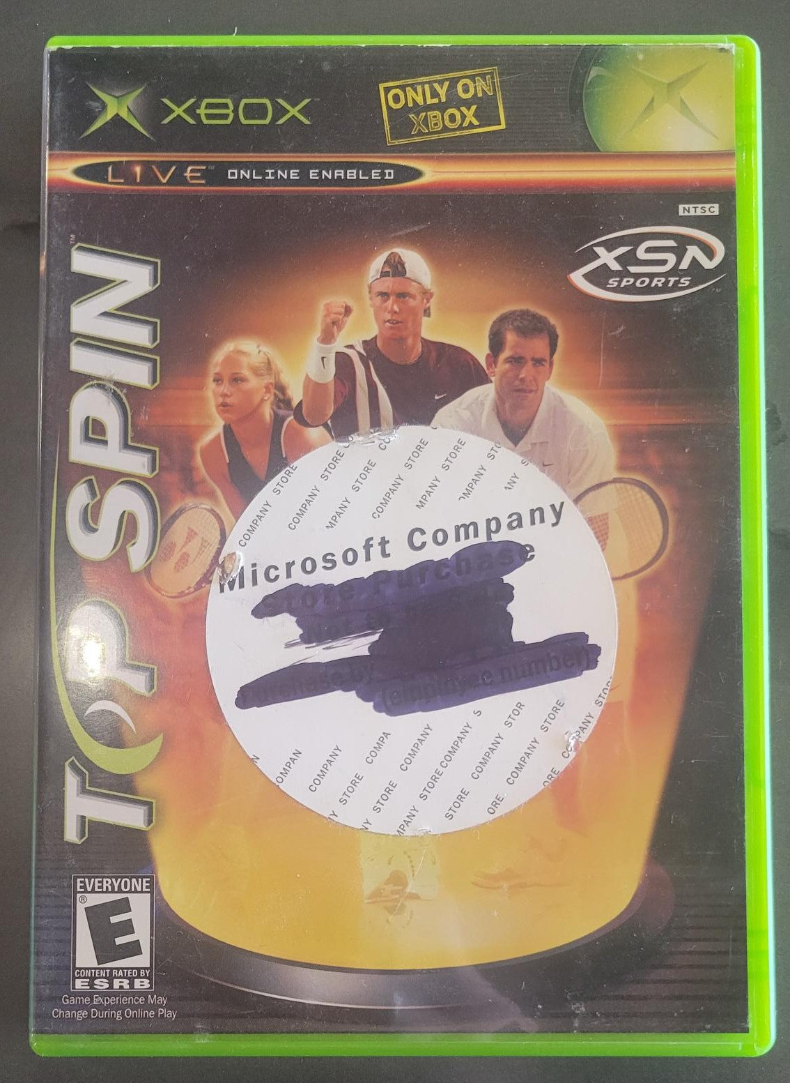 Xbox Top Spin (Complete)