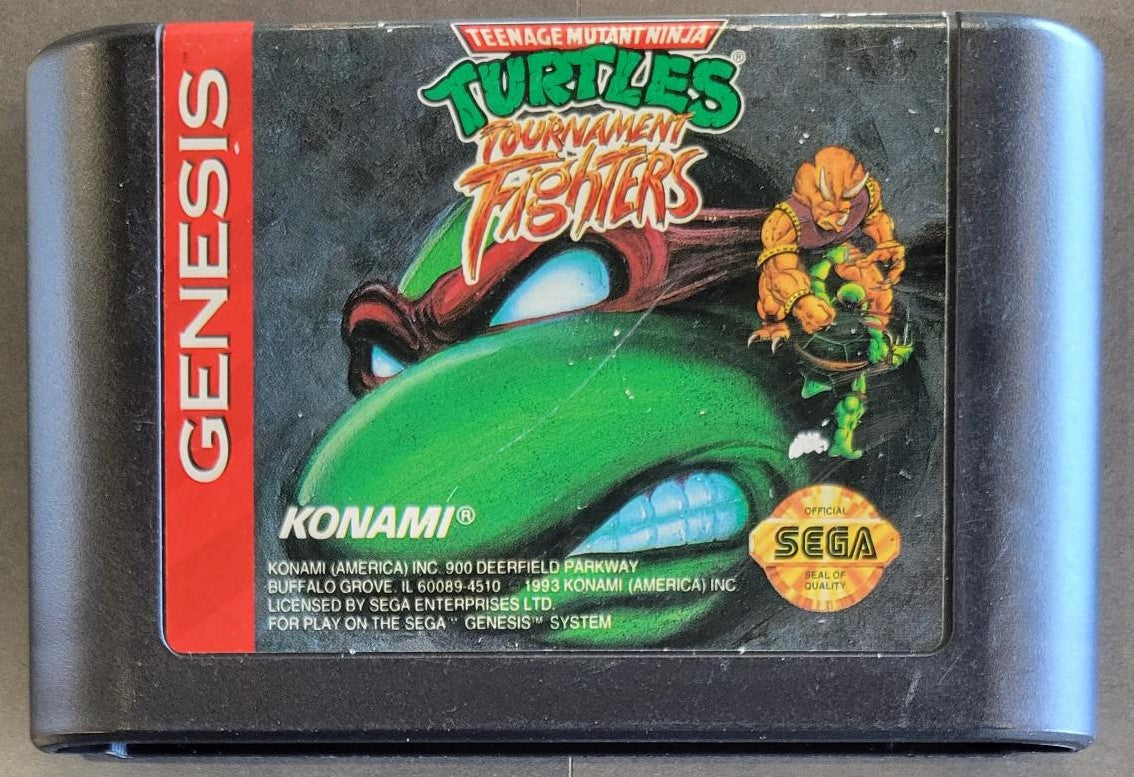Genesis Teenage Mutant Ninja Turtles Tournament Fighters