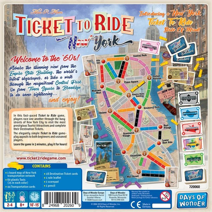 Ticket to Ride: New York NEW/SEALED