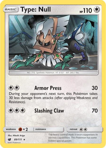 Type: Null #89 FOIL SM - Crimson Invasion