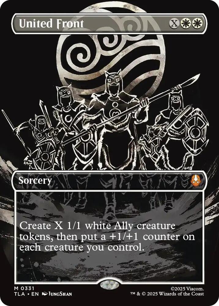 United Front (Borderless) #331 FOIL Avatar: The Last Airbender