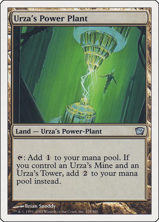 Urza's Power Plant #328 9th Edition