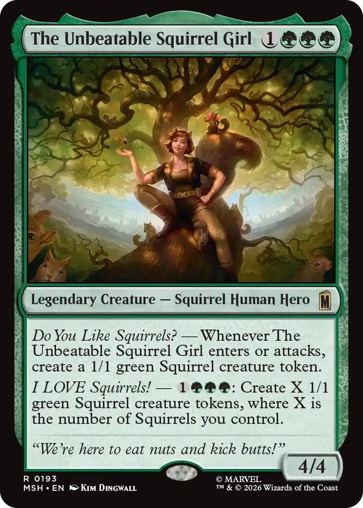 The Unbeatable Squirrel Girl #193 Marvel Super Heroes